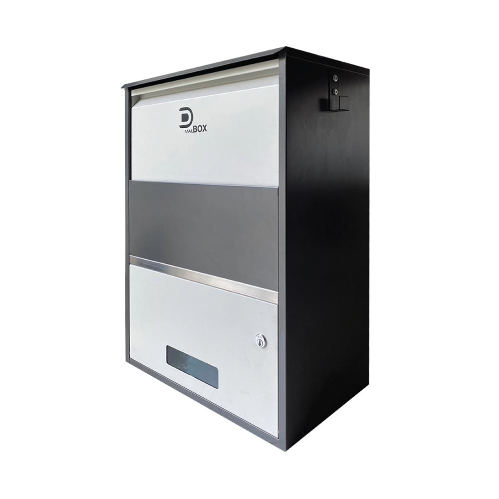 ตู้รับพัสดุ D MAIL BOX CASE SIZE L สีเทา
