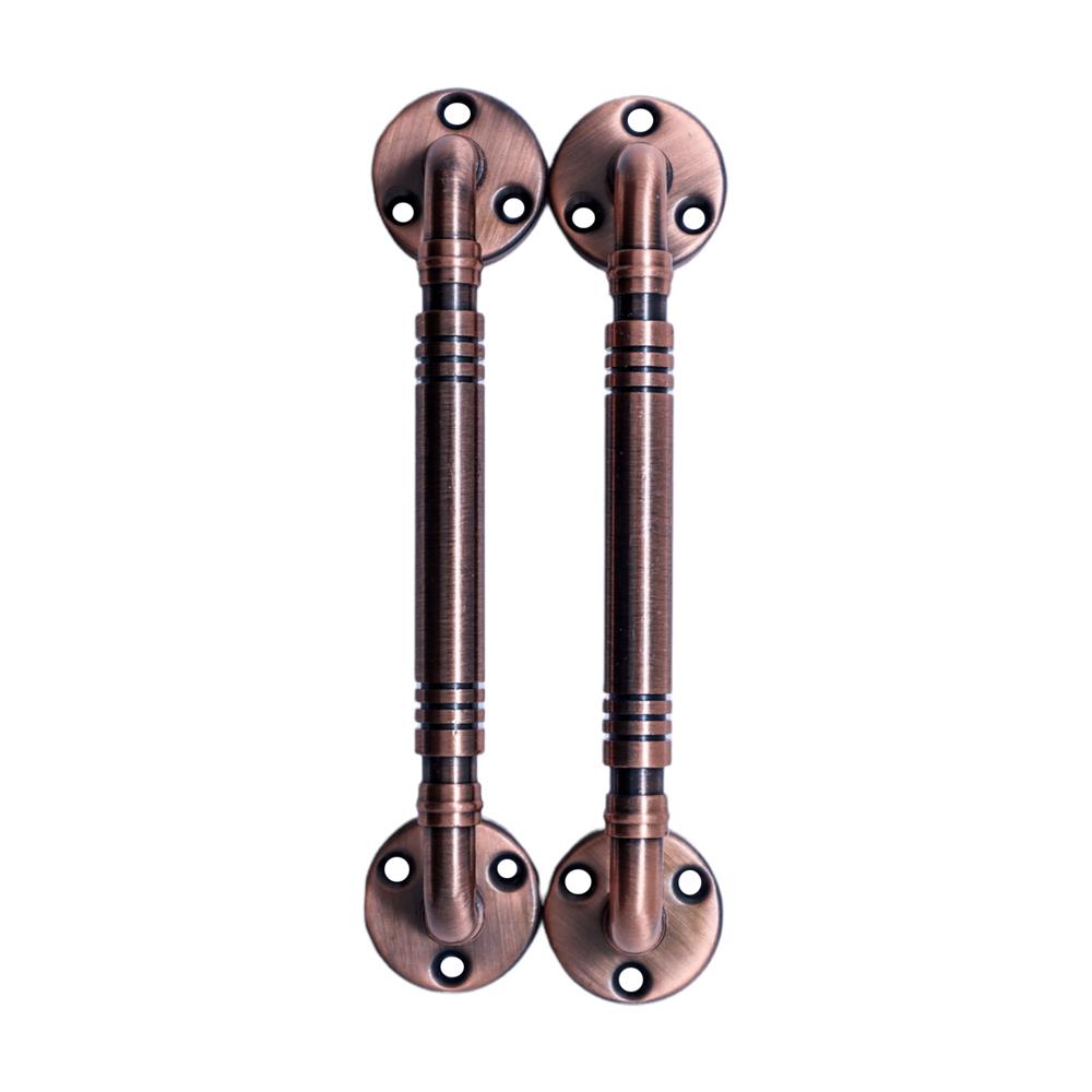 มือจับกลึง VECO 500 4 นิ้ว สีทองแดงรมดำ แพ็ก 2 ชิ้น