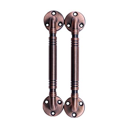 มือจับกลึง VECO 500 4 นิ้ว สีทองแดงรมดำ แพ็ก 2 ชิ้น