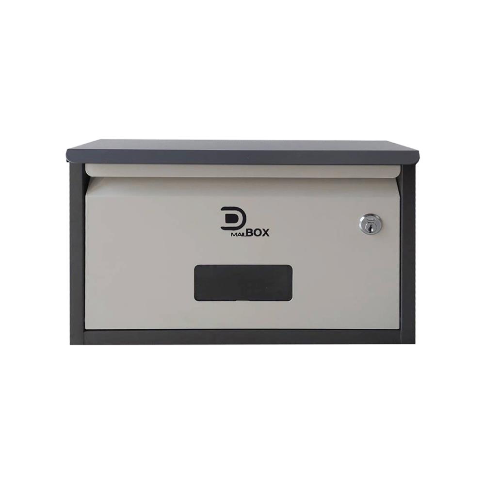ตู้จดหมาย D MAIL BOX CASE SIZE S สีเทา