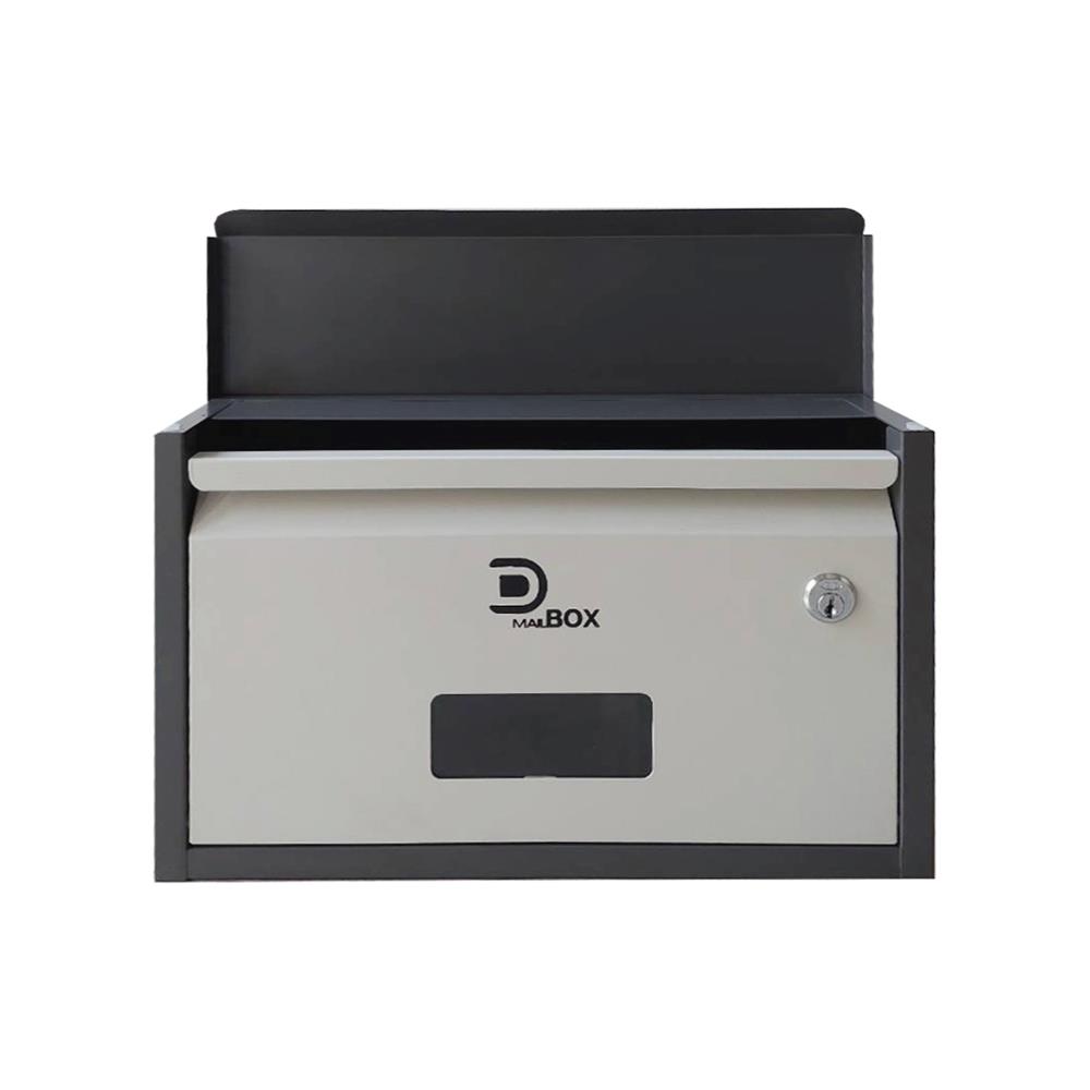 ตู้จดหมาย D MAIL BOX CASE SIZE S สีเทา