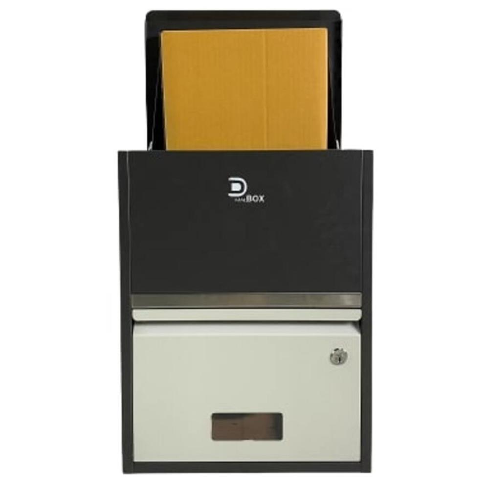 ตู้รับพัสดุ D MAIL BOX CASE SIZE M สีเทา