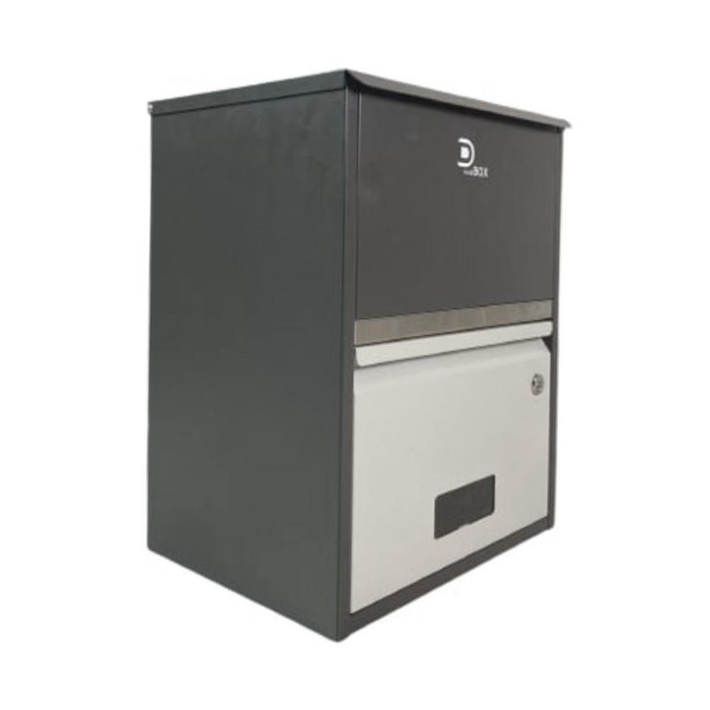 ตู้รับพัสดุ D MAIL BOX CASE SIZE M สีเทา