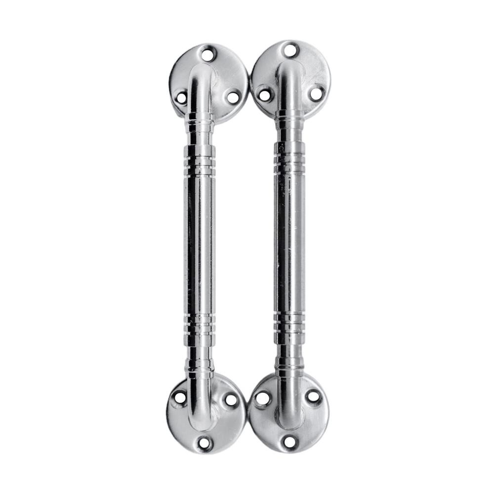 มือจับกลึง VECO 500 4 นิ้ว สีสเตนเลส แพ็ก 2 ชิ้น