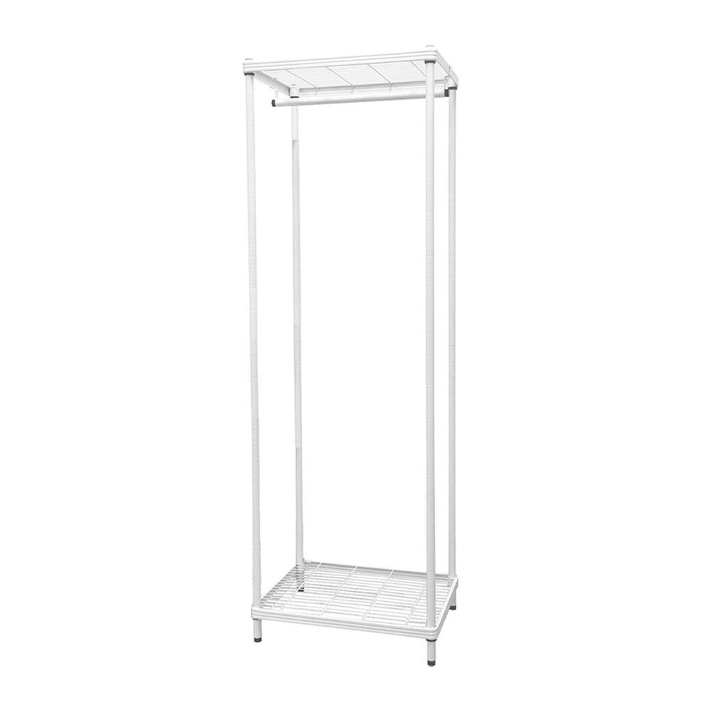 ตู้เสื้อผ้า 2 แผ่นชั้น PLIM LINEAR LN-WR60-1 60 ซม. สีขาว_1