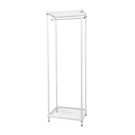 ตู้เสื้อผ้า 2 แผ่นชั้น PLIM LINEAR LN-WR60-1 60 ซม. สีขาว_0