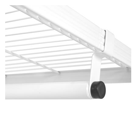 ตู้เสื้อผ้า 2 แผ่นชั้น PLIM LINEAR LN-WR60-1 60 ซม. สีขาว_3