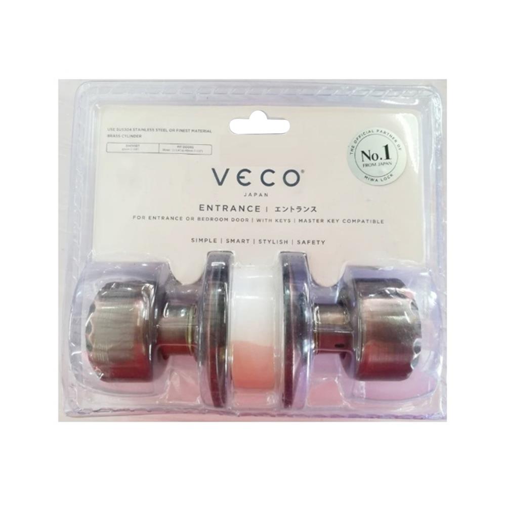 ลูกบิดทั่วไป หัวมะยม VECO 904 AC-ET สีทองแดงรมดำ