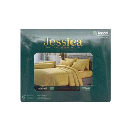 ชุดผ้าปูที่นอน 6 ฟุต 5 ชิ้น JESSICA TENCEL 20164-T858_3