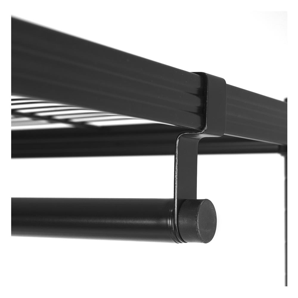 ตู้เสื้อผ้า 1 ตะกร้า PLIM LINEAR LN-WR90-1 90 ซม. สีดำ