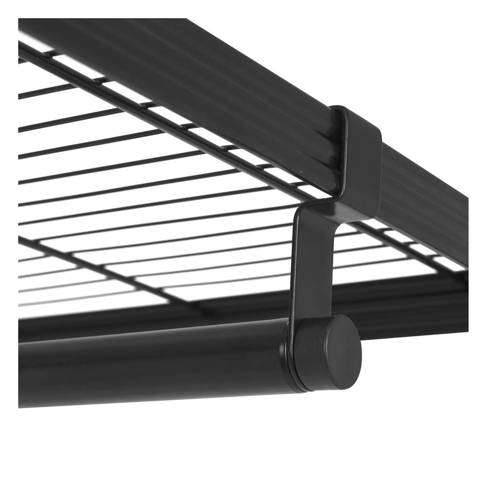 ตู้เสื้อผ้า 2 แผ่นชั้น PLIM LINEAR LN-WR60-1 60 ซม. สีดำ