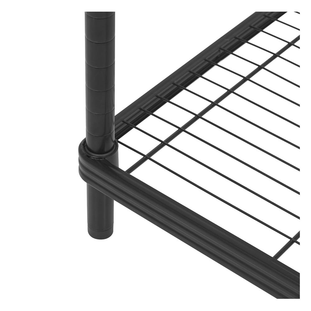 ตู้เสื้อผ้า 2 แผ่นชั้น PLIM LINEAR LN-WR60-1 60 ซม. สีดำ