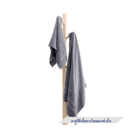 ผ้าขนหนู FROLINA ESSENCE 27X54 นิ้ว สี DARK GREY_5