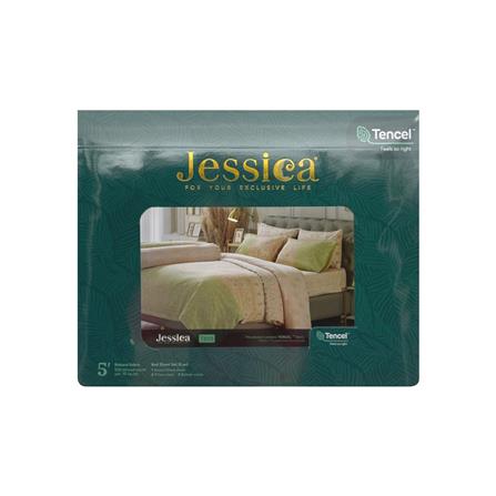 ชุดผ้าปูที่นอน 5 ฟุต 5 ชิ้น JESSICA TENCEL 20165-T855_3