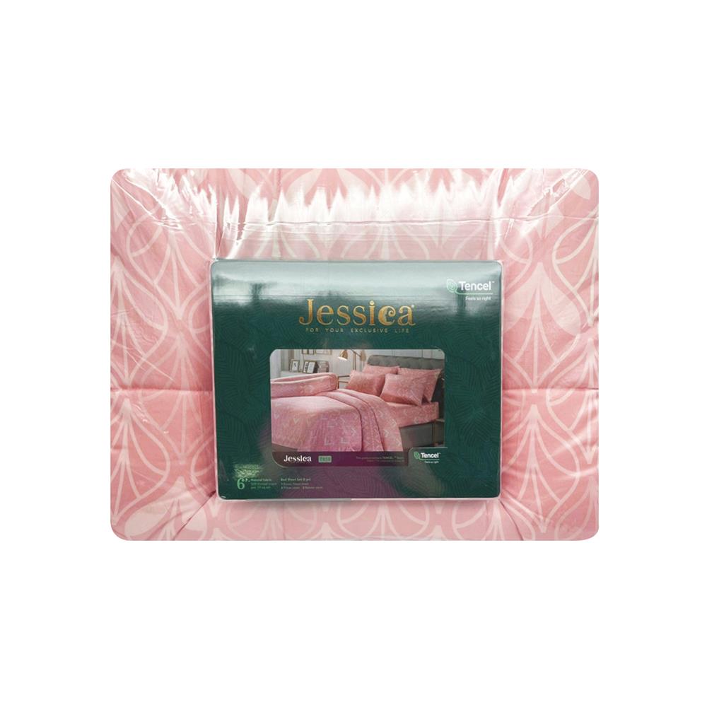 ชุดผ้าปูที่นอน 6 ฟุต 6 ชิ้น JESSICA TENCEL 20209-T859