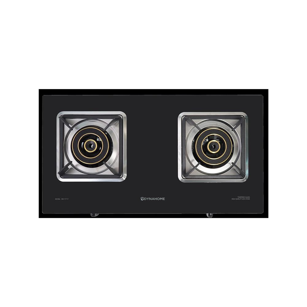 เตาแก๊สตั้งโต๊ะ 2 หัวแก๊ส DYNA HOME DH-777-F