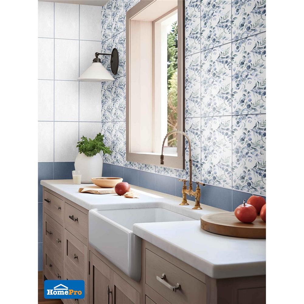 กระเบื้องผนัง 25x40 ซม. TARA ทาร์เนียร์ ไวท์ 1 ตร.ม.