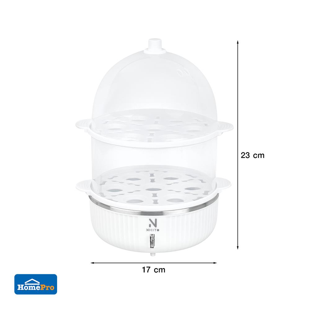 เครื่องนึ่งไข่ NIKITO NY-ZDQ3 สีขาว