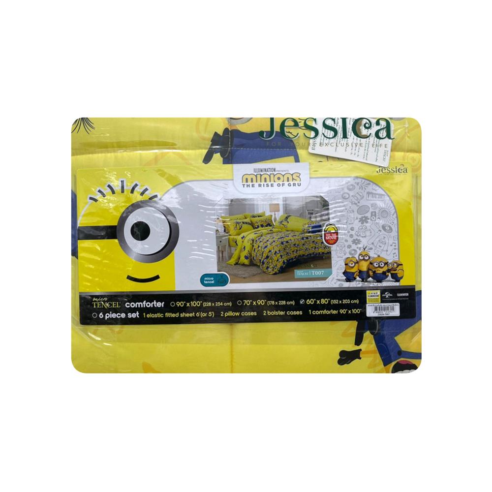 ผ้านวม JESSICA MINION 60X80 นิ้ว 22029-T007