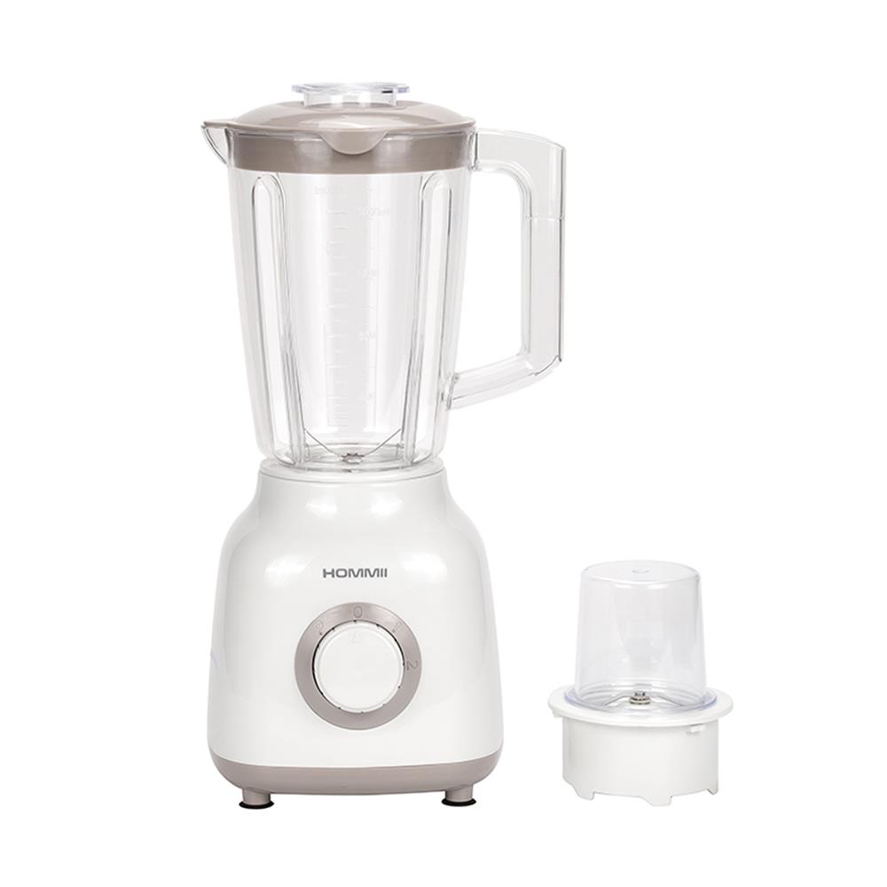 เครื่องปั่นน้ำผลไม้ HOMMII DSGZJ-0033 1.60 ลิตร สีขาว/เทา