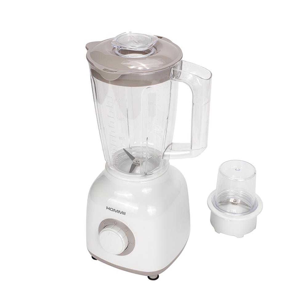 เครื่องปั่นน้ำผลไม้ HOMMII DSGZJ-0033 1.60 ลิตร สีขาว/เทา