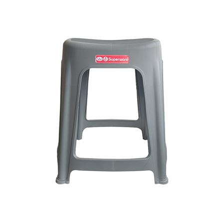 เก้าอี้พลาสติก SUPERWARE CH-68/A สีเทา_1