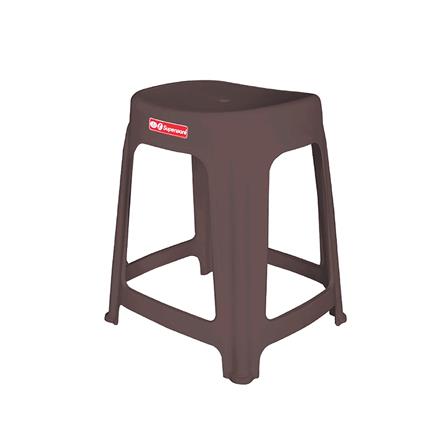 เก้าอี้พลาสติก SUPERWARE CH-68/A สีน้ำตาล_0