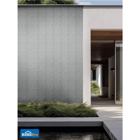 โมเสคพอร์ซเลน 30.4x26.4 ซม. TARA LUNE HExAGON สีเทา_5