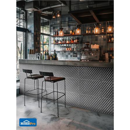 โมเสคพอร์ซเลน 29.8x25.8 ซม. TARA DAWN HExAGON PLATINUM สีเงิน_5