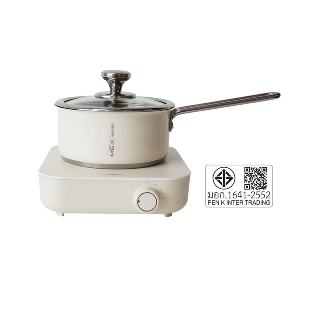 เตาแม่เหล็กไฟฟ้า MEX PICMN111 สีครีม