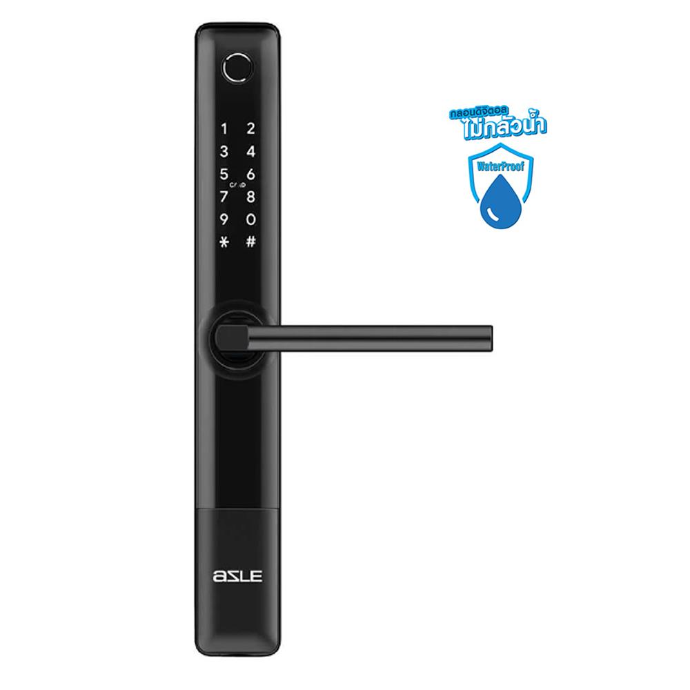 กลอนดิจิตอล AZLE S1 WATERPROOF SLIDE สีดำ_1