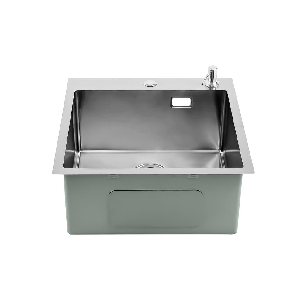 ซิงค์ฝัง 1 หลุม DYNA HOME DH-5050-ST สีเงิน