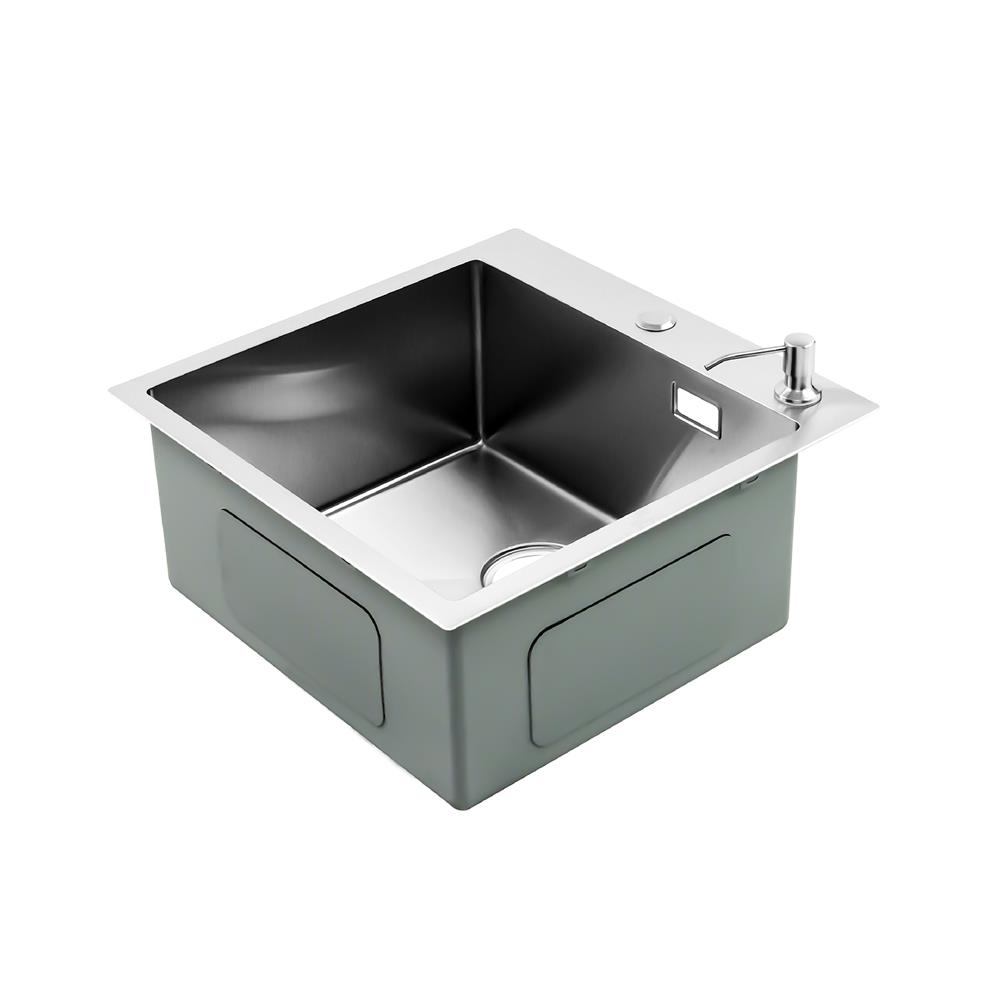 ซิงค์ฝัง 1 หลุม DYNA HOME DH-5050-ST สีเงิน