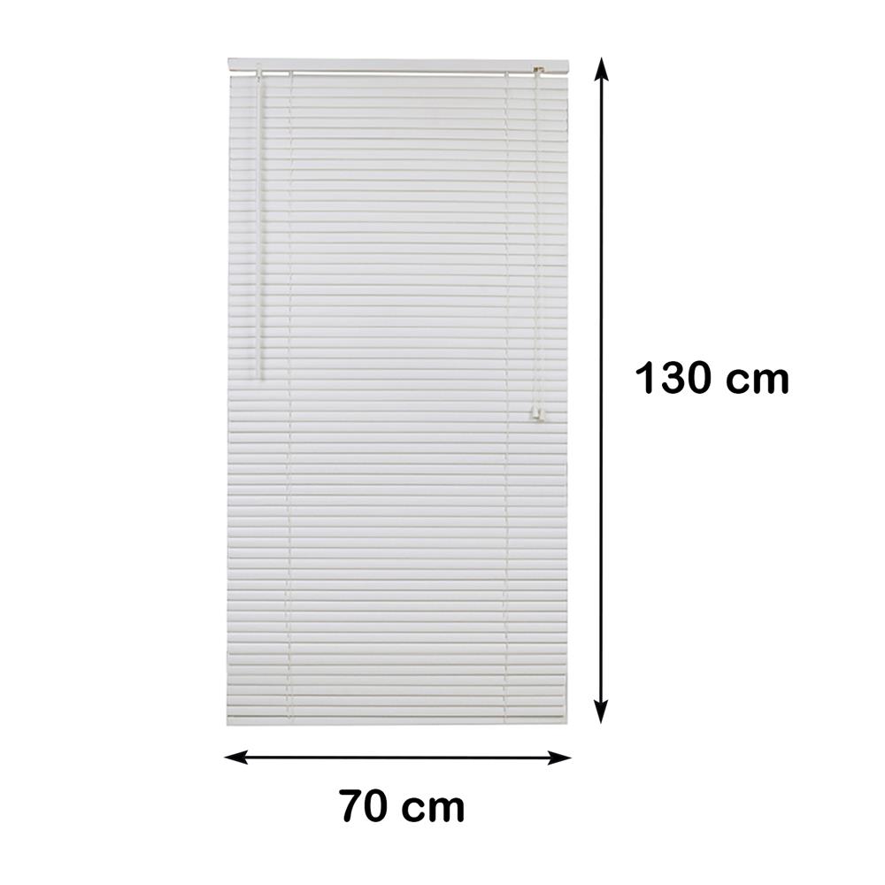 มู่ลี่ไวนิล HOME LIVING STYLE VINYL 70X130 ซม. สีขาว