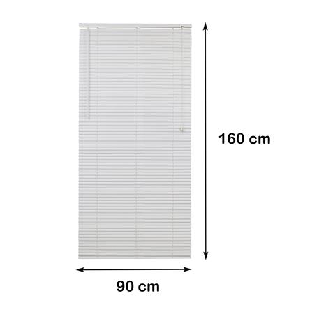 มู่ลี่ไวนิล HOME LIVING STYLE VINYL 90X160 ซม. สีขาว_7