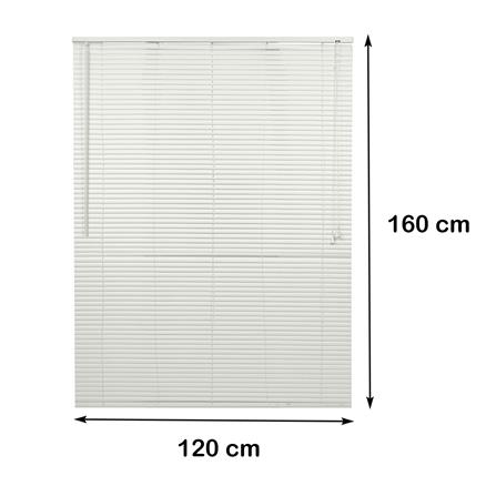 มู่ลี่ไวนิล HOME LIVING STYLE VINYL 120X160 ซม. สีขาว_8