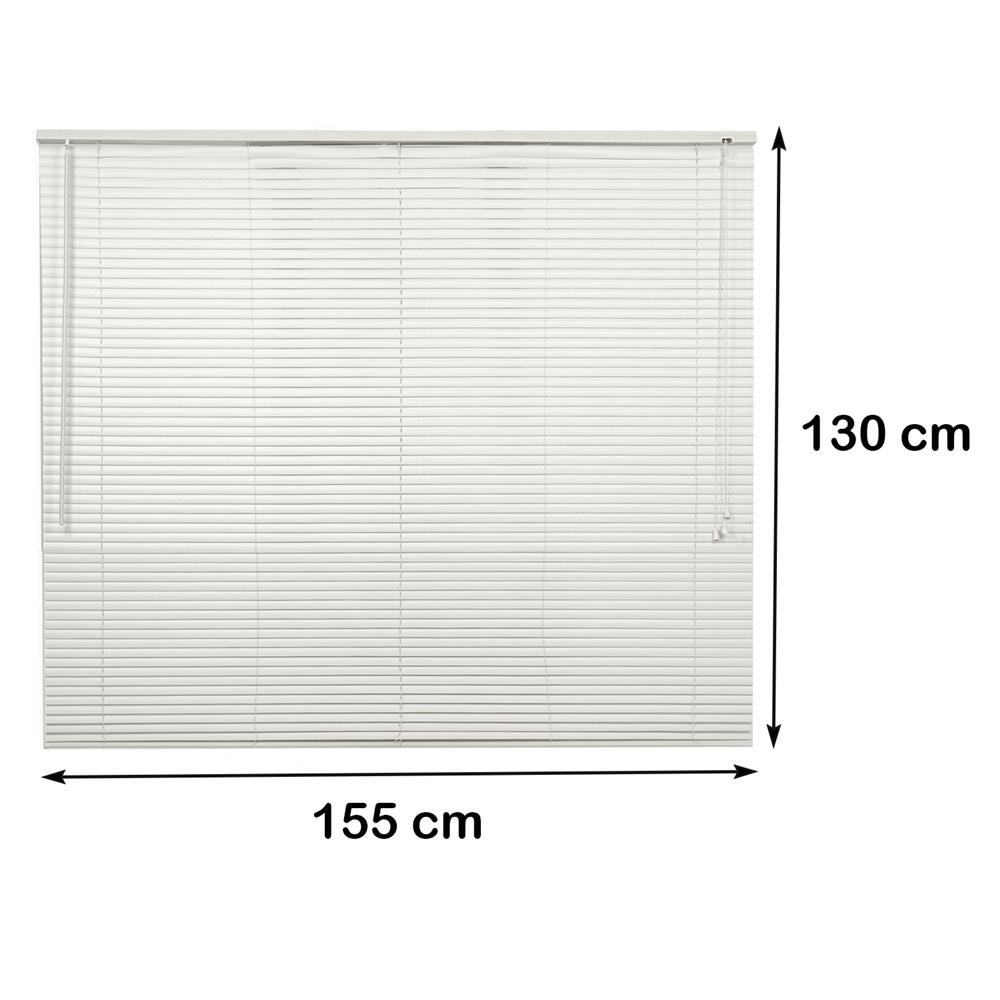 มู่ลี่ไวนิล HOME LIVING STYLE VINYL 155X130 ซม. สีขาว