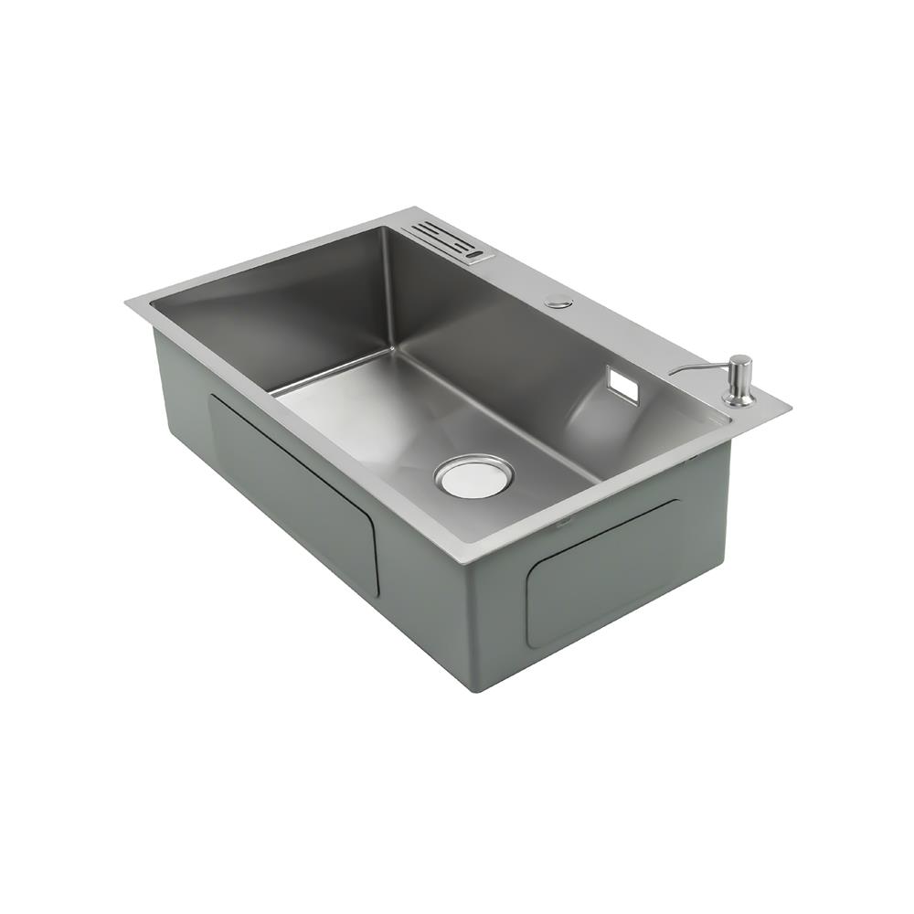 ซิงค์ฝัง 1 หลุม DYNA HOME DH-8050-ST สีเงิน