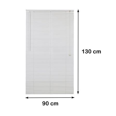 มู่ลี่ไวนิล HOME LIVING STYLE VINYL 90X130 ซม. สีขาว_7