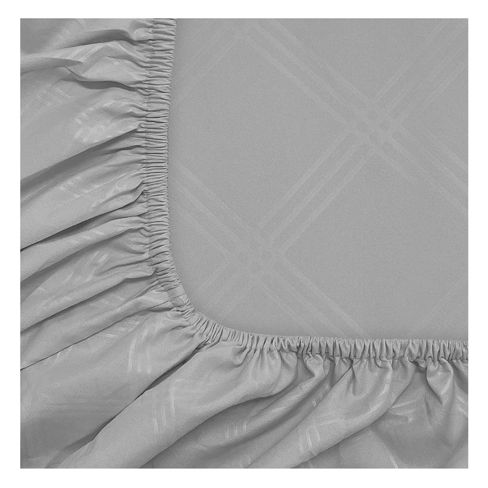 ชุดผ้าปูที่นอน 6 ฟุต 5 ชิ้น PICASSO CLASSIC สี ENJOY GREY