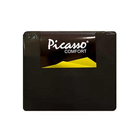 ชุดผ้าปูที่นอน 6 ฟุต 5 ชิ้น PICASSO CLASSIC สี ENJOY DARK BROWN_5