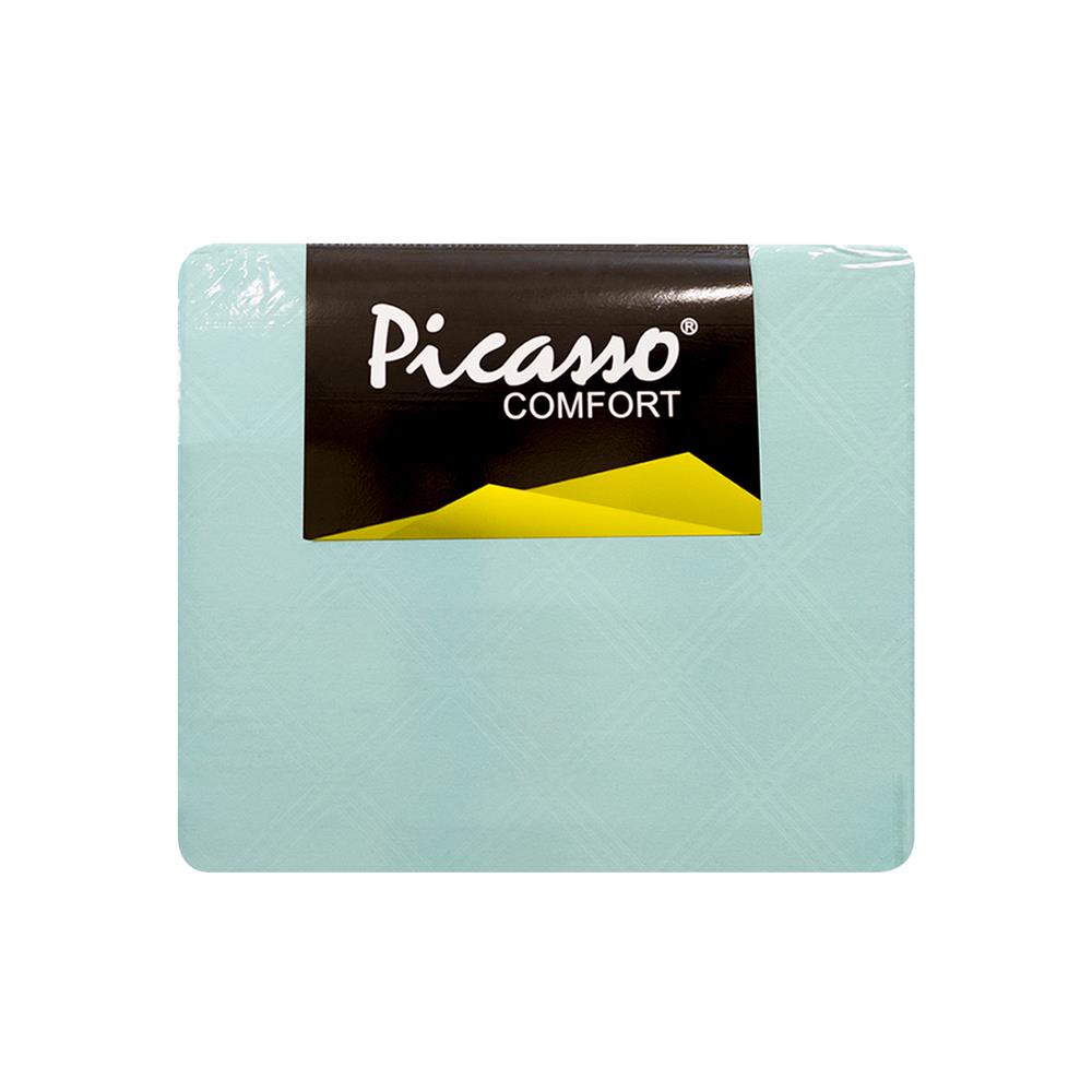 ชุดผ้าปูที่นอน 6 ฟุต 5 ชิ้น PICASSO CLASSIC สี ENJOY GREENMINT