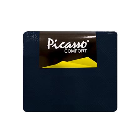 ชุดผ้าปูที่นอน 6 ฟุต 5 ชิ้น PICASSO CLASSIC สี ENJOY NAVY BLUE_5
