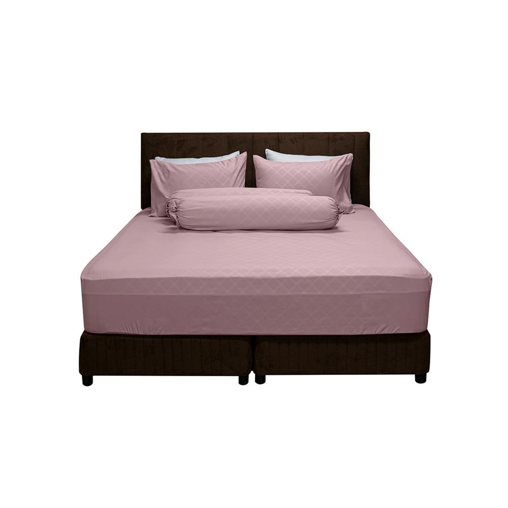 ชุดผ้าปูที่นอน 6 ฟุต 5 ชิ้น PICASSO CLASSIC สี ENJOY COCOCREAM