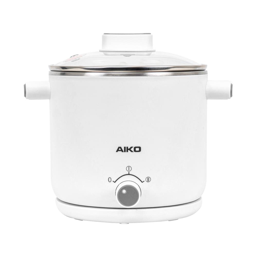 หม้ออเนกประสงค์ AIKO AK-F15-WH สีขาว 1.5 ลิตร