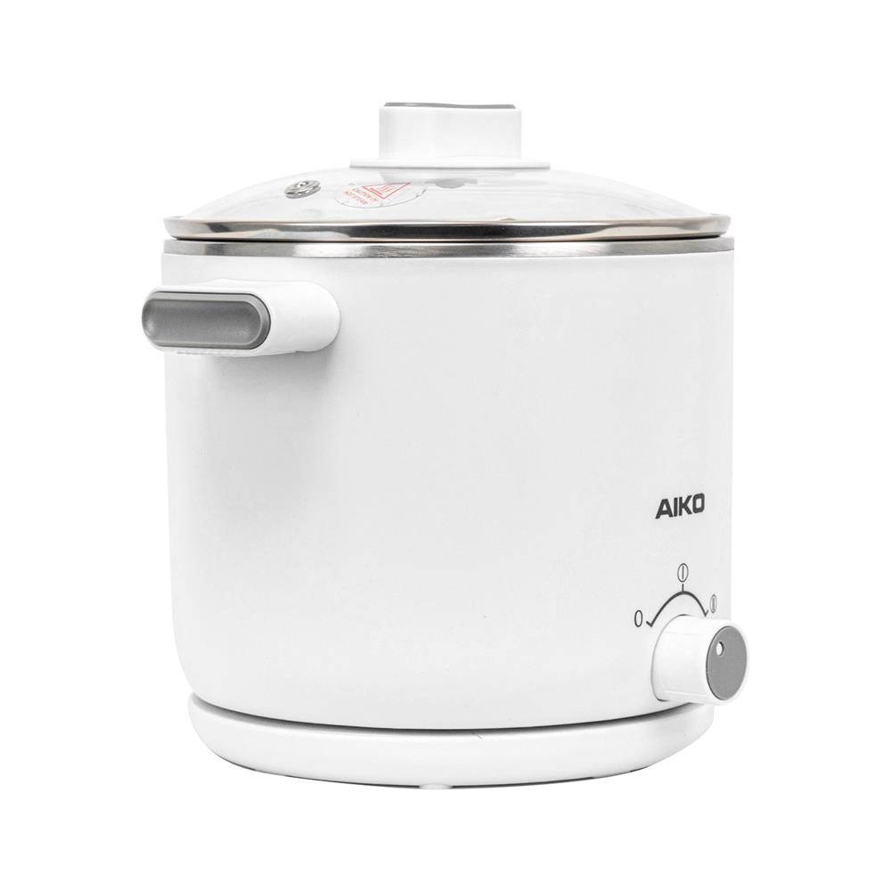 หม้ออเนกประสงค์ AIKO AK-F15-WH สีขาว 1.5 ลิตร