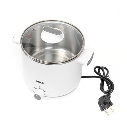 หม้ออเนกประสงค์ AIKO AK-F15-WH สีขาว 1.5 ลิตร_1