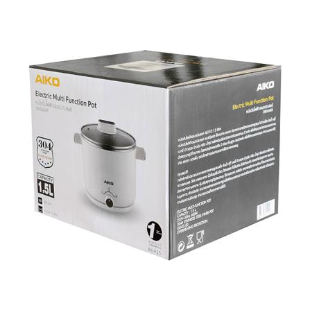 หม้ออเนกประสงค์ AIKO AK-F15-WH สีขาว 1.5 ลิตร_4