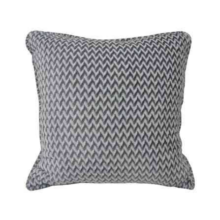 หมอนอิง HOME LIVING STYLE ZIGMA 18X18 นิ้ว สีเทา_0