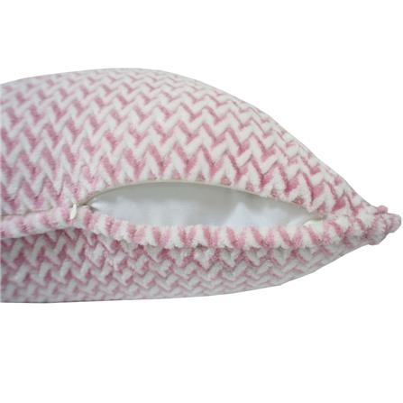 หมอนอิง HOME LIVING STYLE ZIGMA 18X18 นิ้ว สีชมพู_2